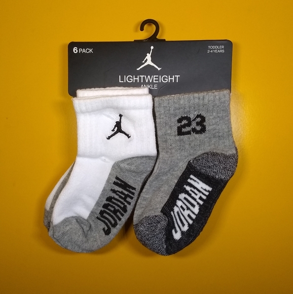 Jordan Other - NEW Jordan 6-Pack Ankle Socks Toddler